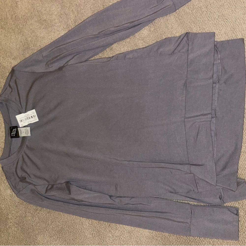American Rag Slate Long Sleeve Top
